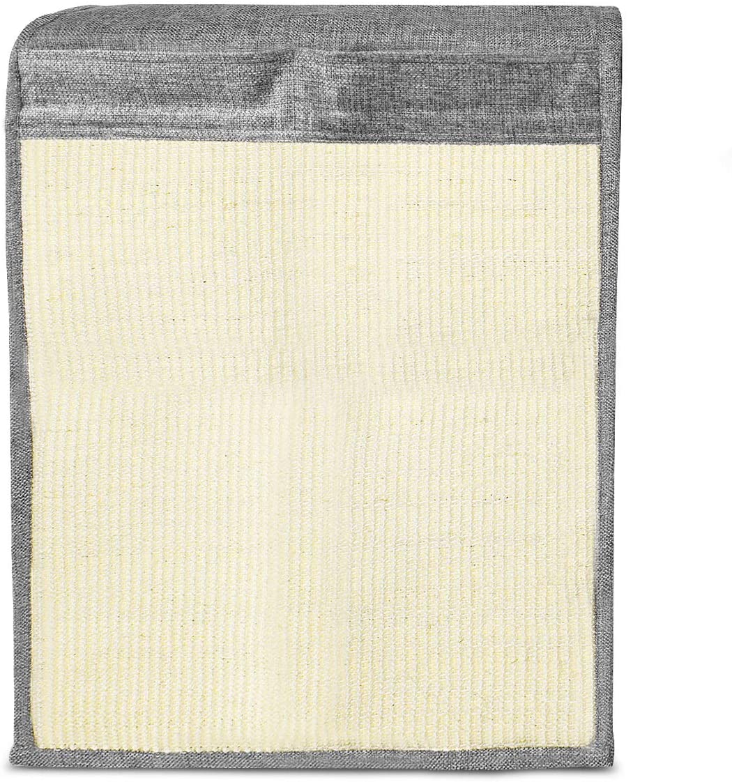 Navaris Cat Scratch Armrest Organiser Προστατευτικό Καναπέ από Γρατζουνιές Γάτας - 130 x 45 cm - Light Grey / White - 48412.25.02