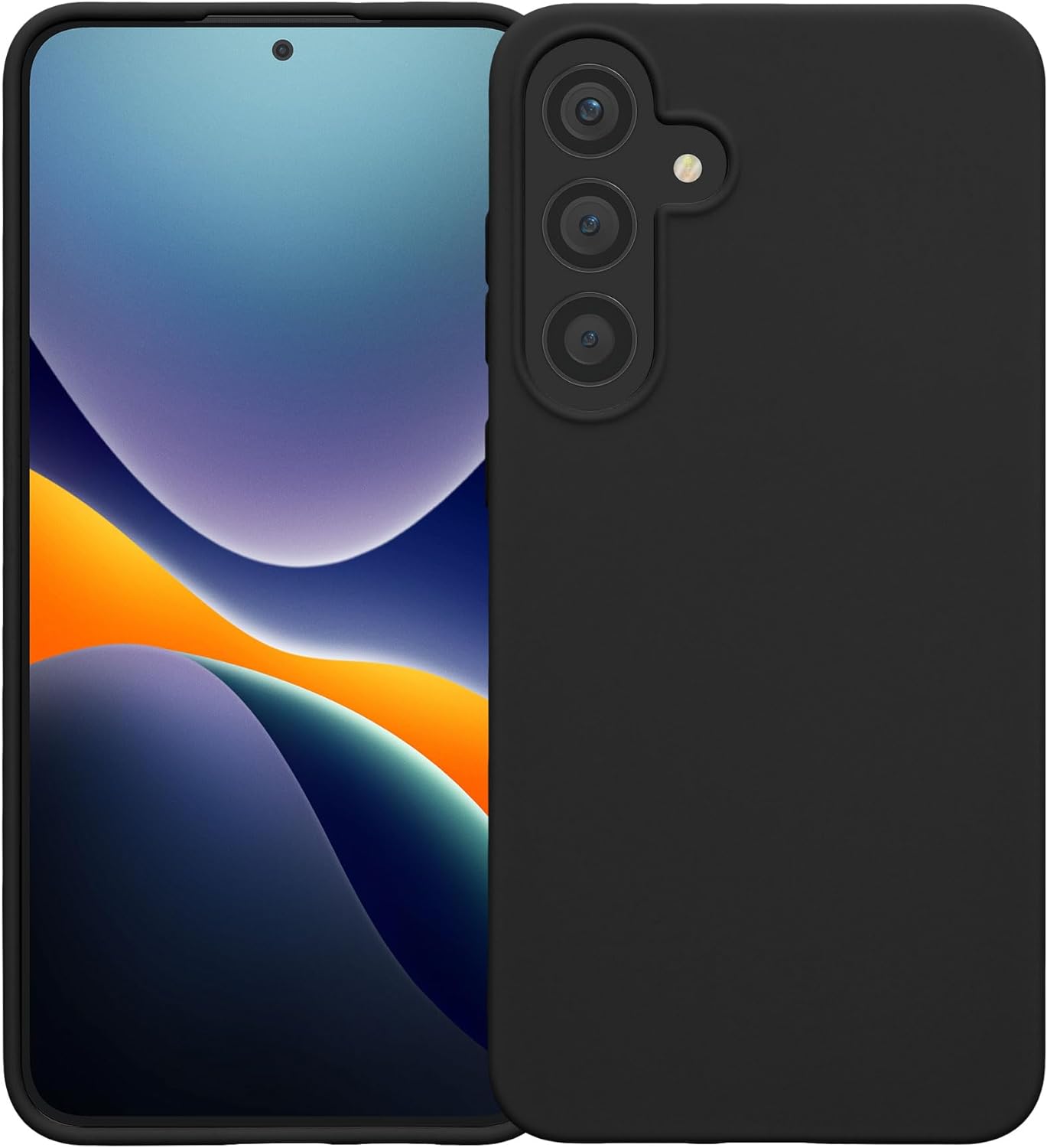 KW Samsung Galaxy S24+ Θήκη Σιλικόνης TPU - Black