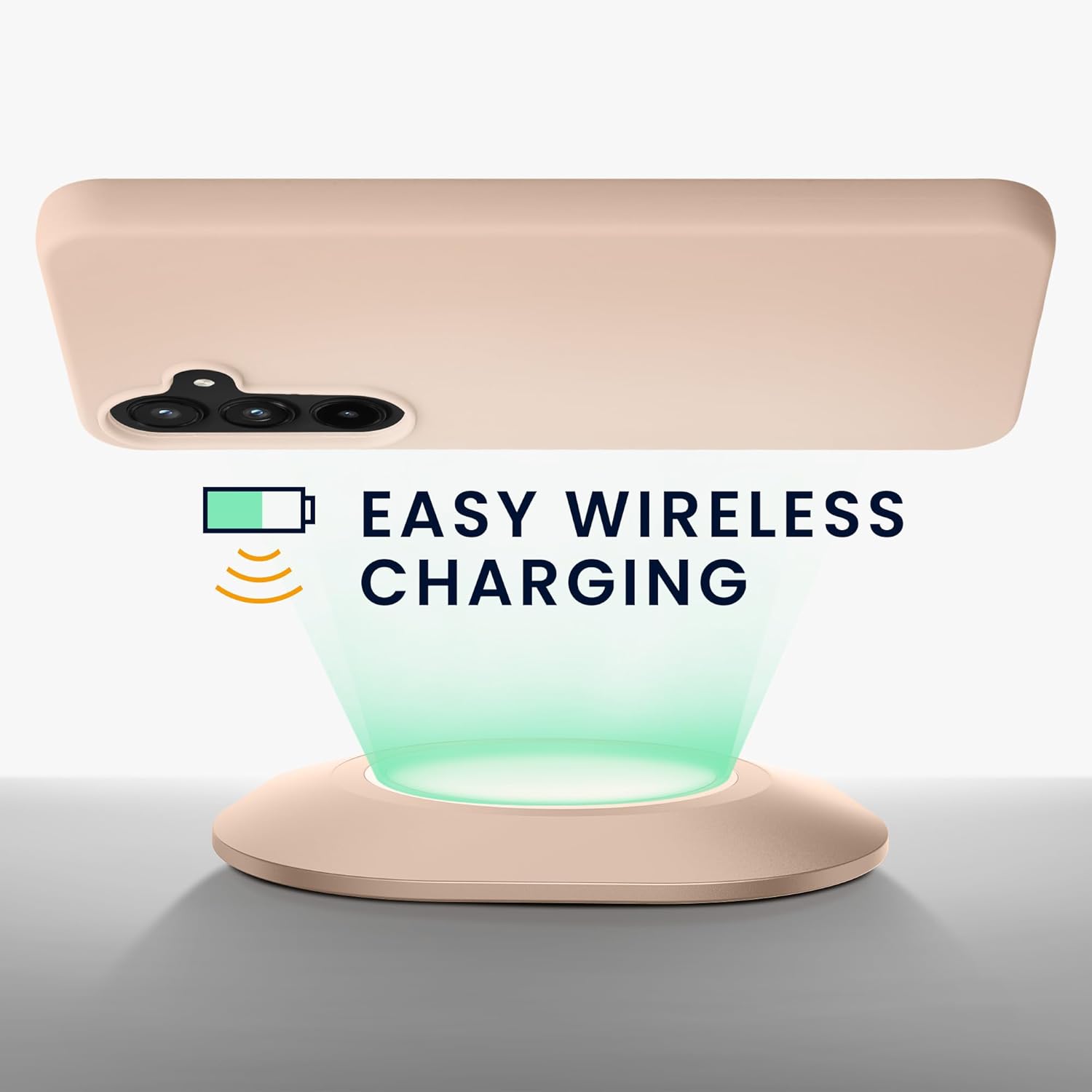 KW Samsung Galaxy A55 5G Λεπτή Θήκη Σιλικόνης TPU - Coconut Swirl