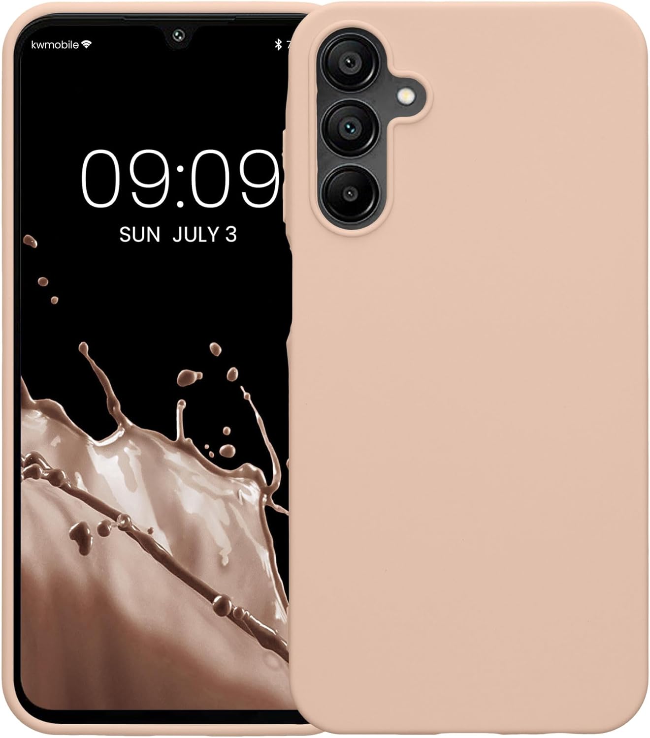 KW Samsung Galaxy A15 4G / A15 5G Θήκη Σιλικόνης TPU - Coconut Swirl - KWM000021MH015C