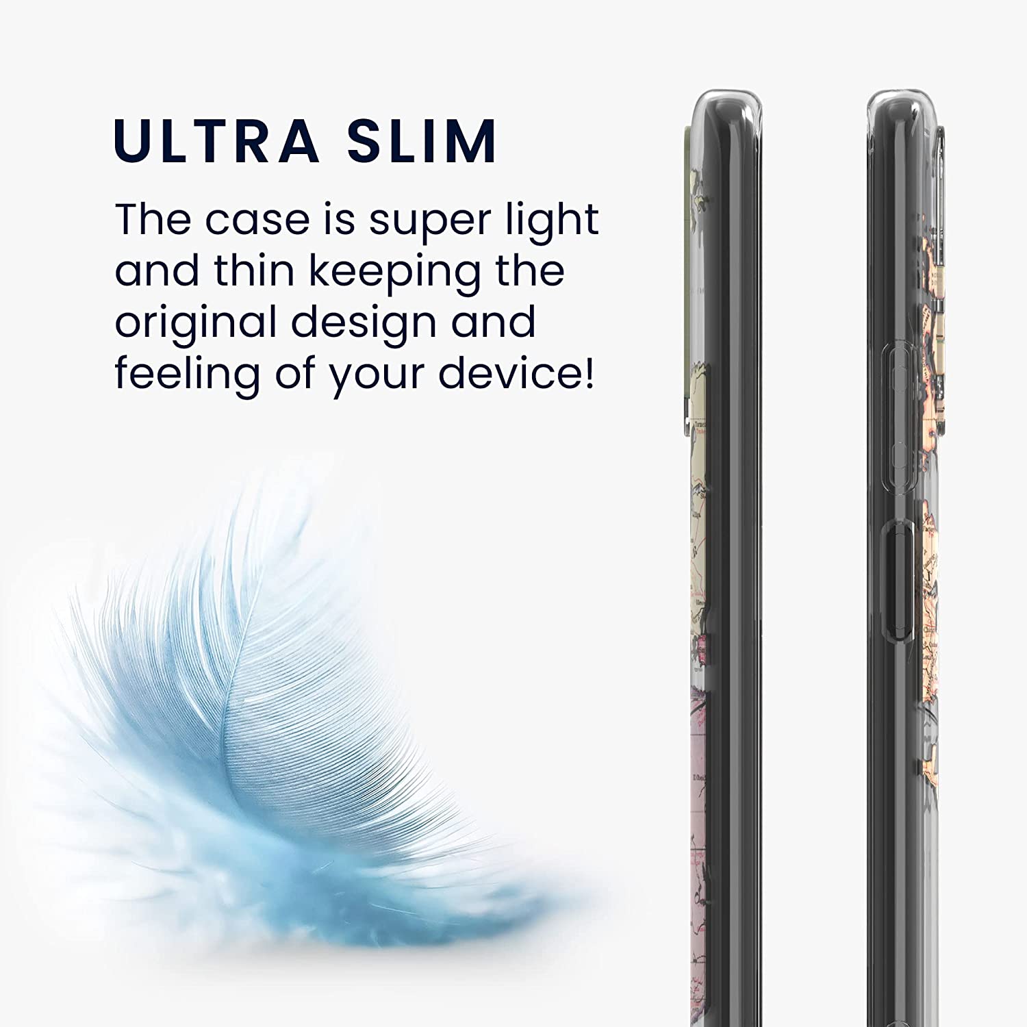 KW Xiaomi 11T / 11T Pro Θήκη Σιλικόνης TPU Design Travel Lettering - Black / Multicoloured - Διάφανη - 57333.02