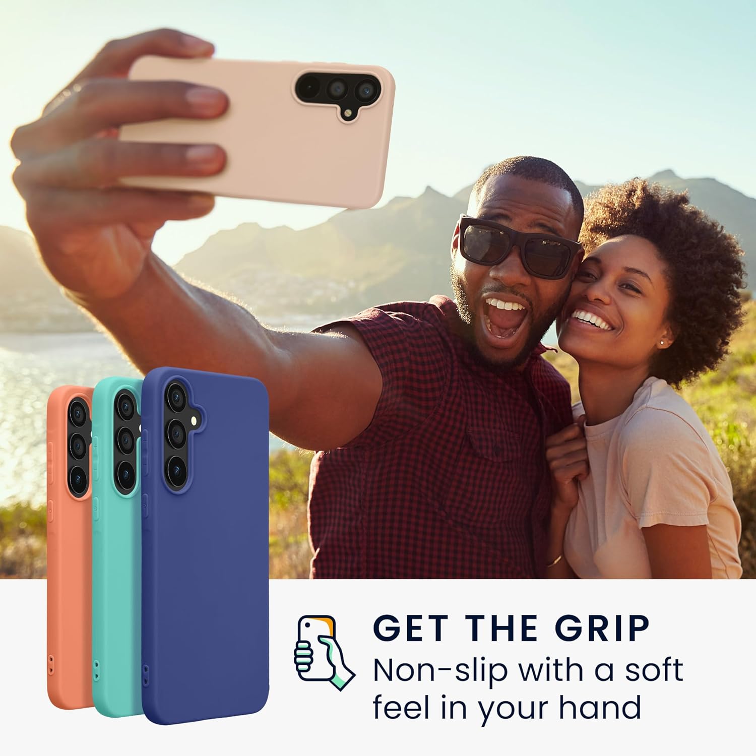 KW Samsung Galaxy A55 5G Λεπτή Θήκη Σιλικόνης TPU - Coconut Swirl