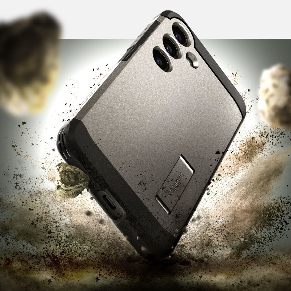 Spigen Samsung Galaxy S24+ Tough Armor Σκληρή Θήκη - Gunmetal