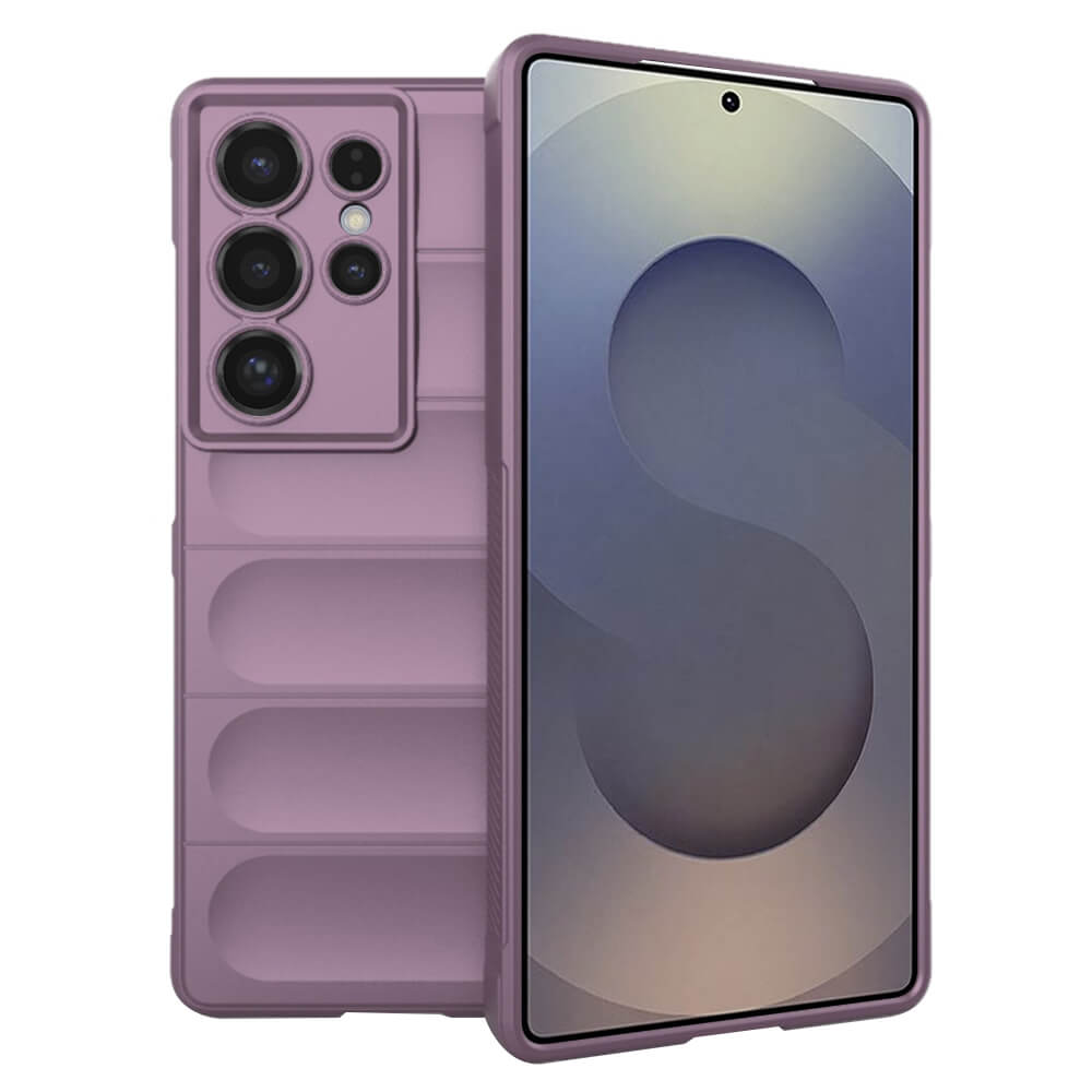 Techsuit Samsung Galaxy S25 Ultra Magic Shield Θήκη Σιλικόνης TPU - Purple
