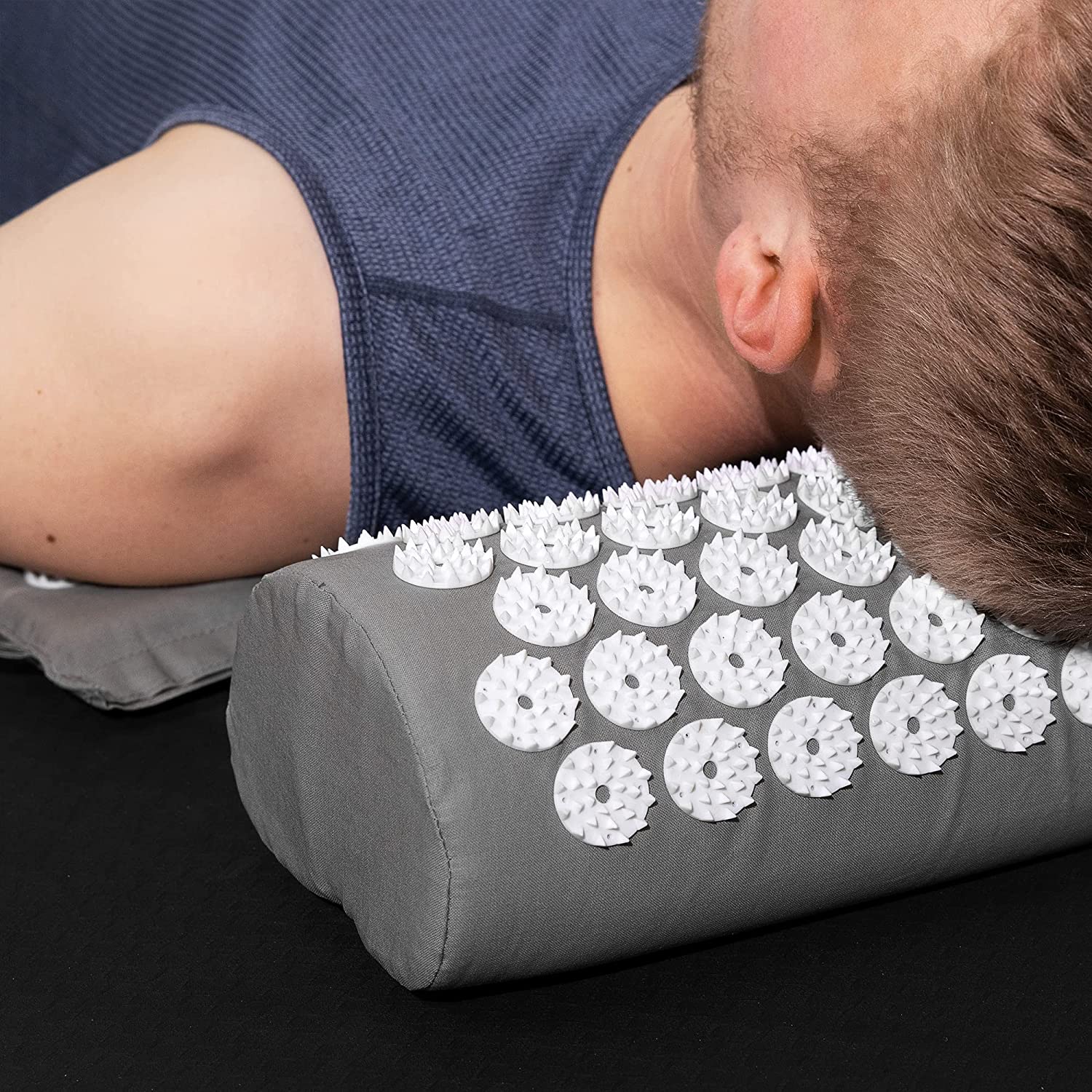 Navaris Μαξιλάρι Μασάζ - Grey - 54438.01