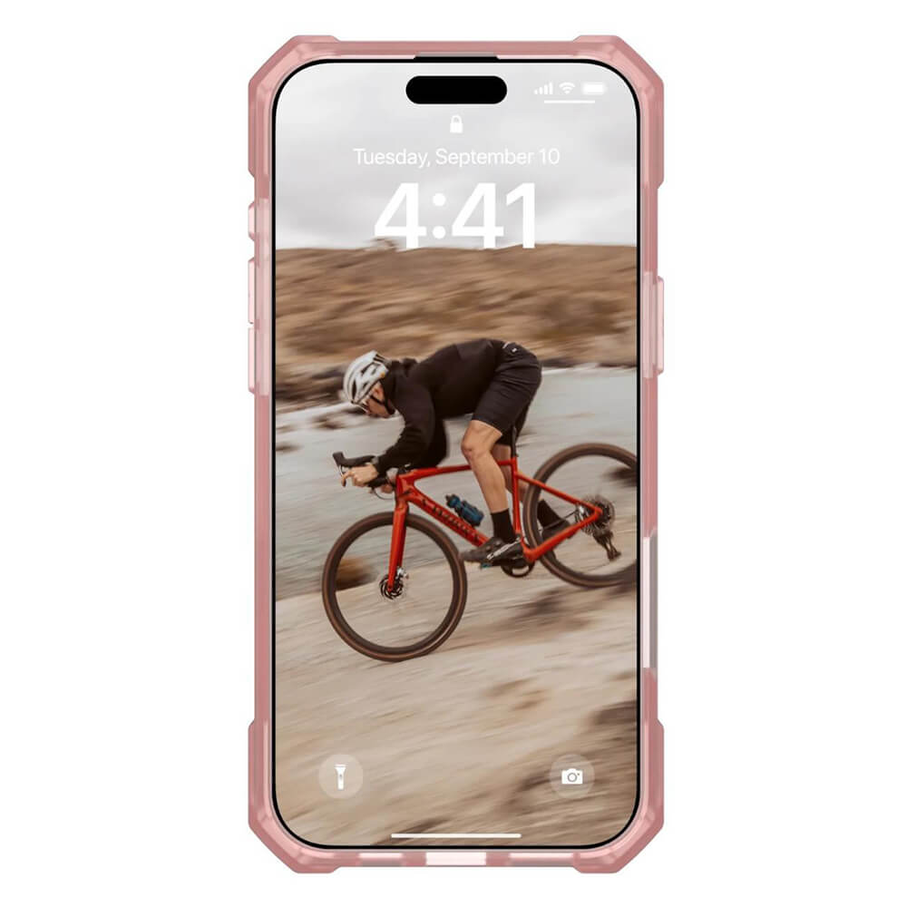 UAG iPhone 16 Pro Essential Armor MagSafe Θήκη Σιλικόνης TPU με MagSafe - Rose