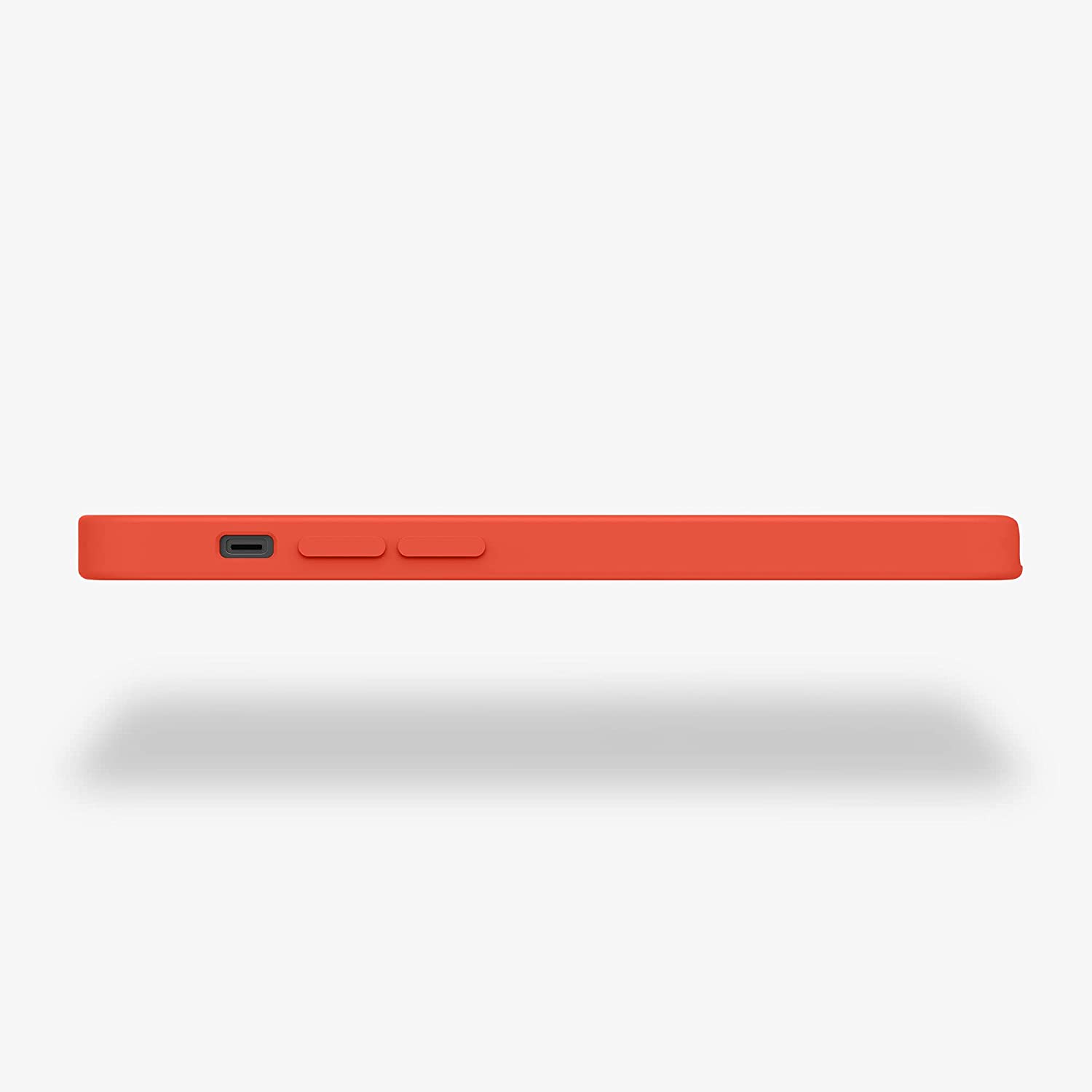 KW iPhone 12 / iPhone 12 Pro Θήκη Σιλικόνης Rubber TPU - Tangerine Tango - 52641.218