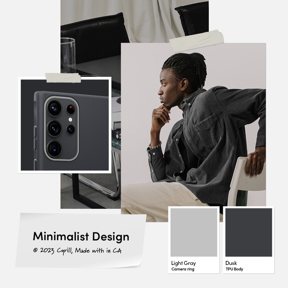 Spigen Cyrill Samsung Galaxy S23 Ultra Ultra Color Mag Θήκη Σιλικόνης TPU - Dusk