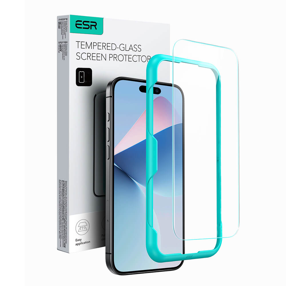 ESR iPhone 16 Pro Max Tempered Glass Αντιχαρακτικό Γυαλί Οθόνης - Διάφανο