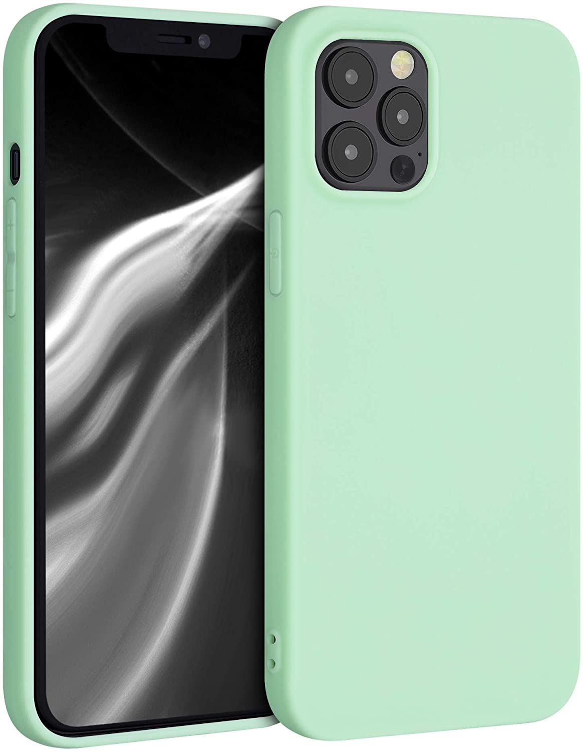 KW iPhone 12 Pro Max Θήκη Σιλικόνης TPU - Mint Matte - 53940.50