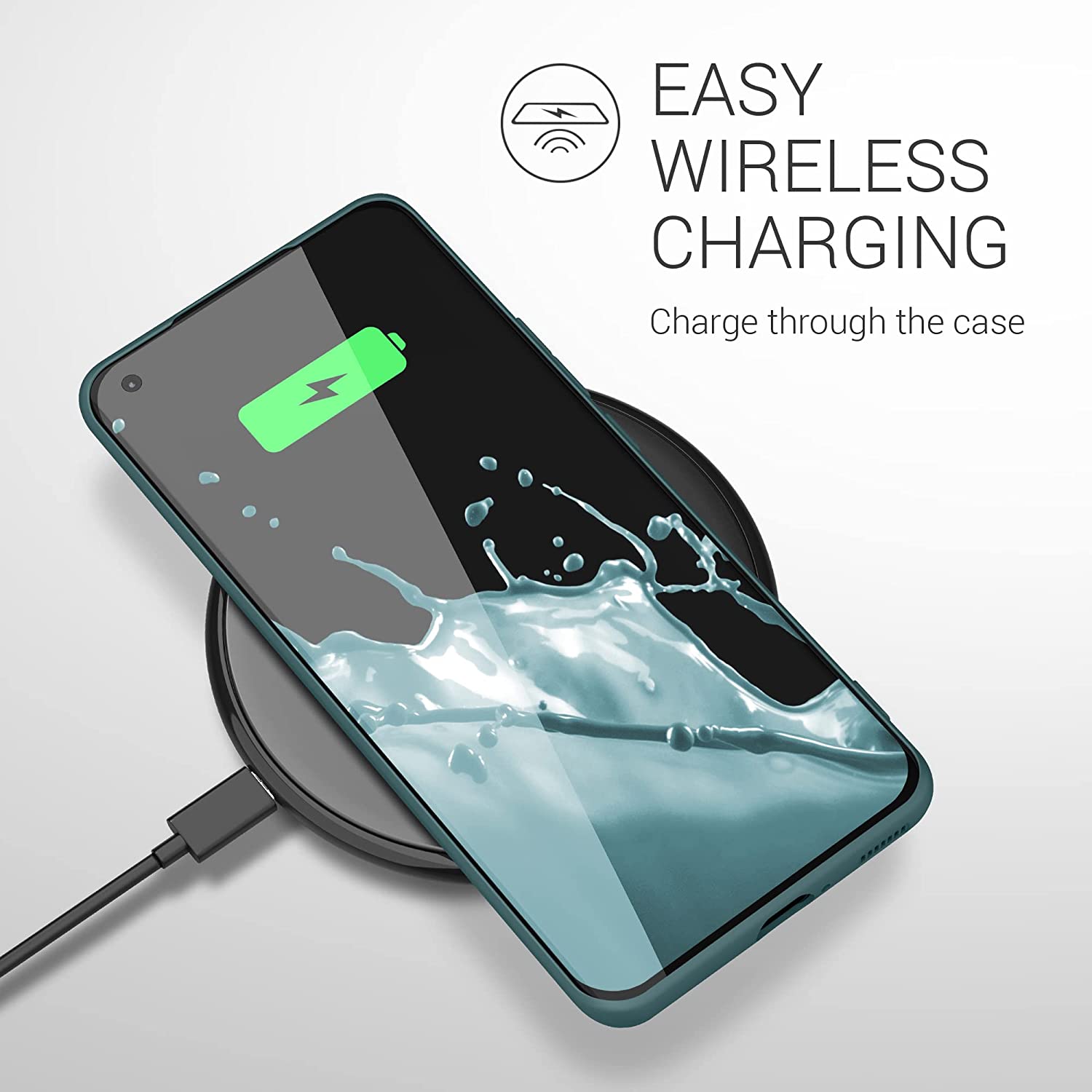 KW Xiaomi Mi 11 Θήκη Σιλικόνης TPU - Arctic Blue - 54188.207