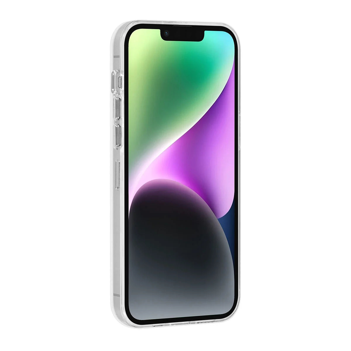 Tuniq iPhone 15 Plus / 14 Plus - MagSafe Σκληρή Θήκη με Πλαίσιο Σιλικόνης - Διάφανη / Λευκή