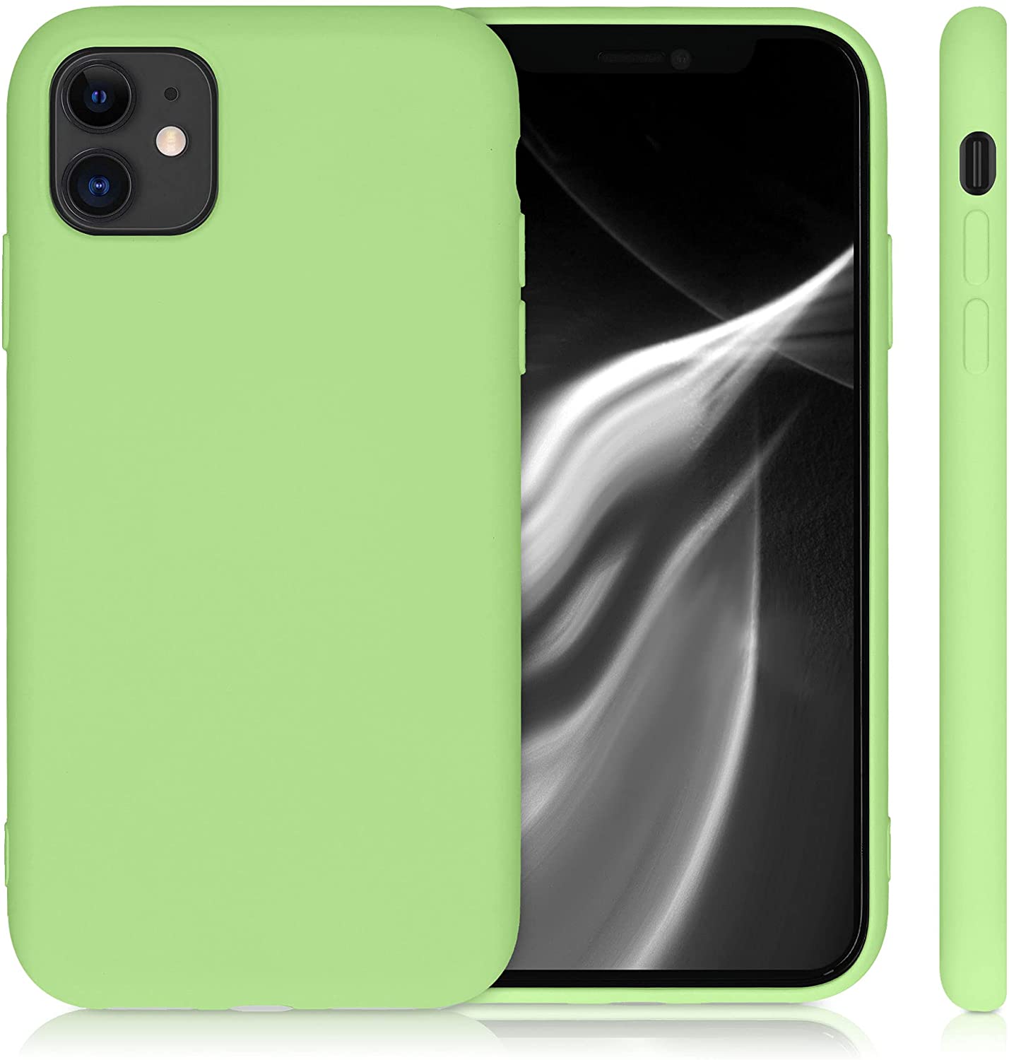 KW iPhone 11 Θήκη Σιλικόνης Rubberized TPU - Tomatillo - 50791.214