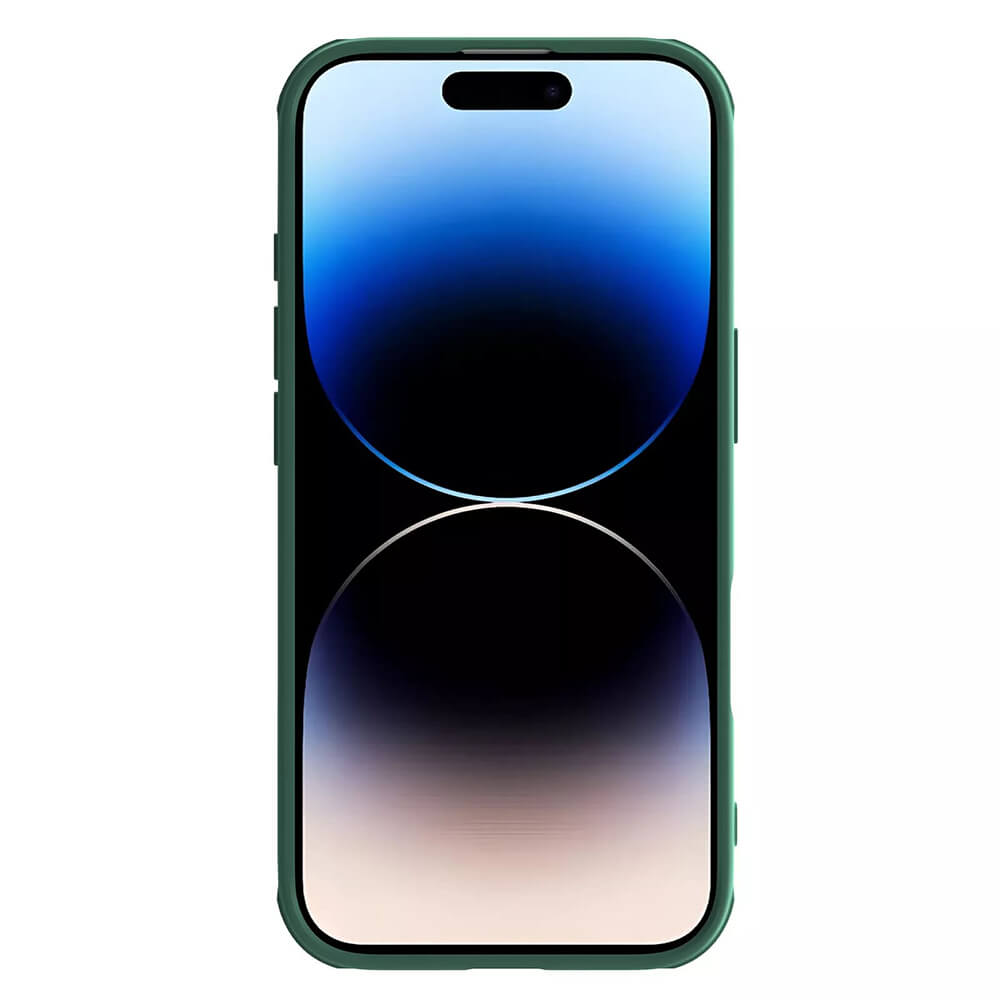 Nillkin iPhone 16 CamShield Pro Σκληρή Θήκη με Κάλυμμα για την Κάμερα - Green
