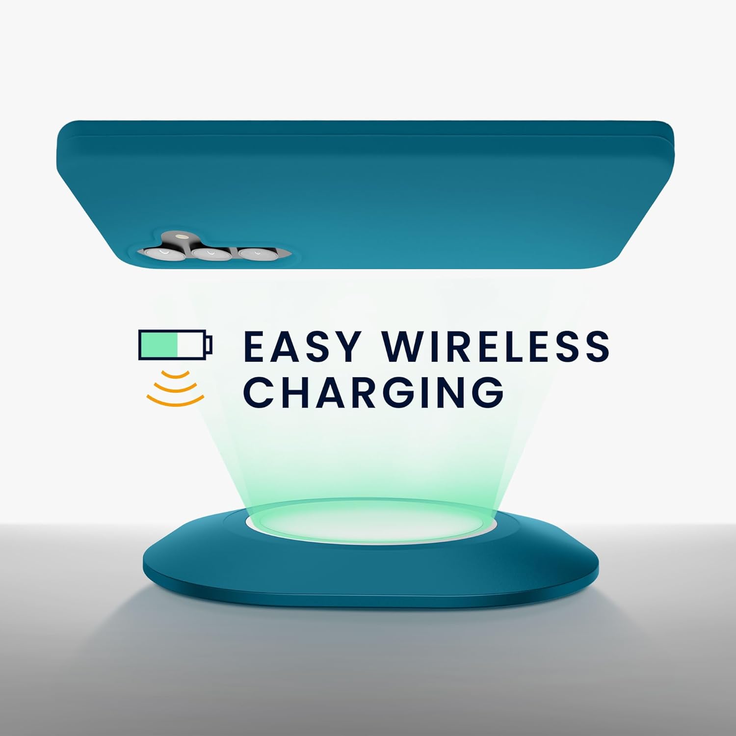 KW Samsung Galaxy S24 Θήκη Σιλικόνης Rubberized TPU - Matte Petrol