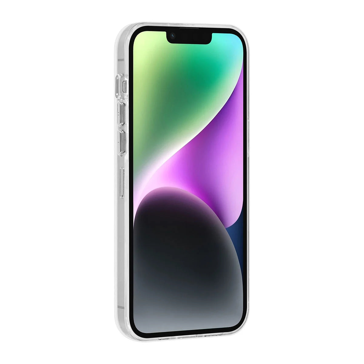 Tuniq iPhone 15 Plus / 14 Plus - MagSafe Σκληρή Θήκη με Πλαίσιο Σιλικόνης - Διάφανη / Γκρι