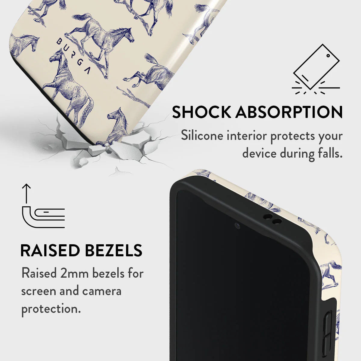 Burga Samsung Galaxy S24 Fashion Tough Σκληρή Θήκη - Derby Race