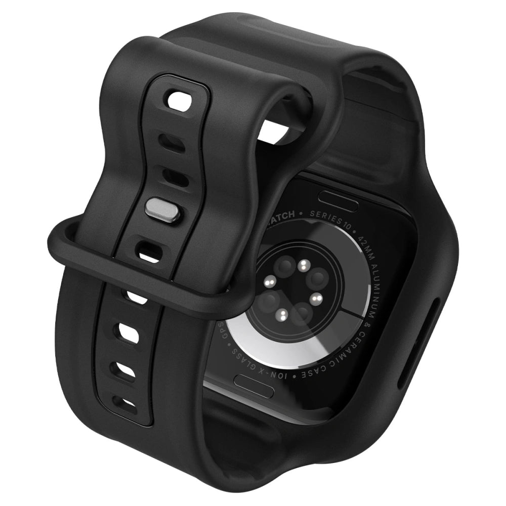 Spigen Λουράκι Apple Watch 10/11 - 46mm με Θήκη Προστασίας - Vault Pro - Matte Black
