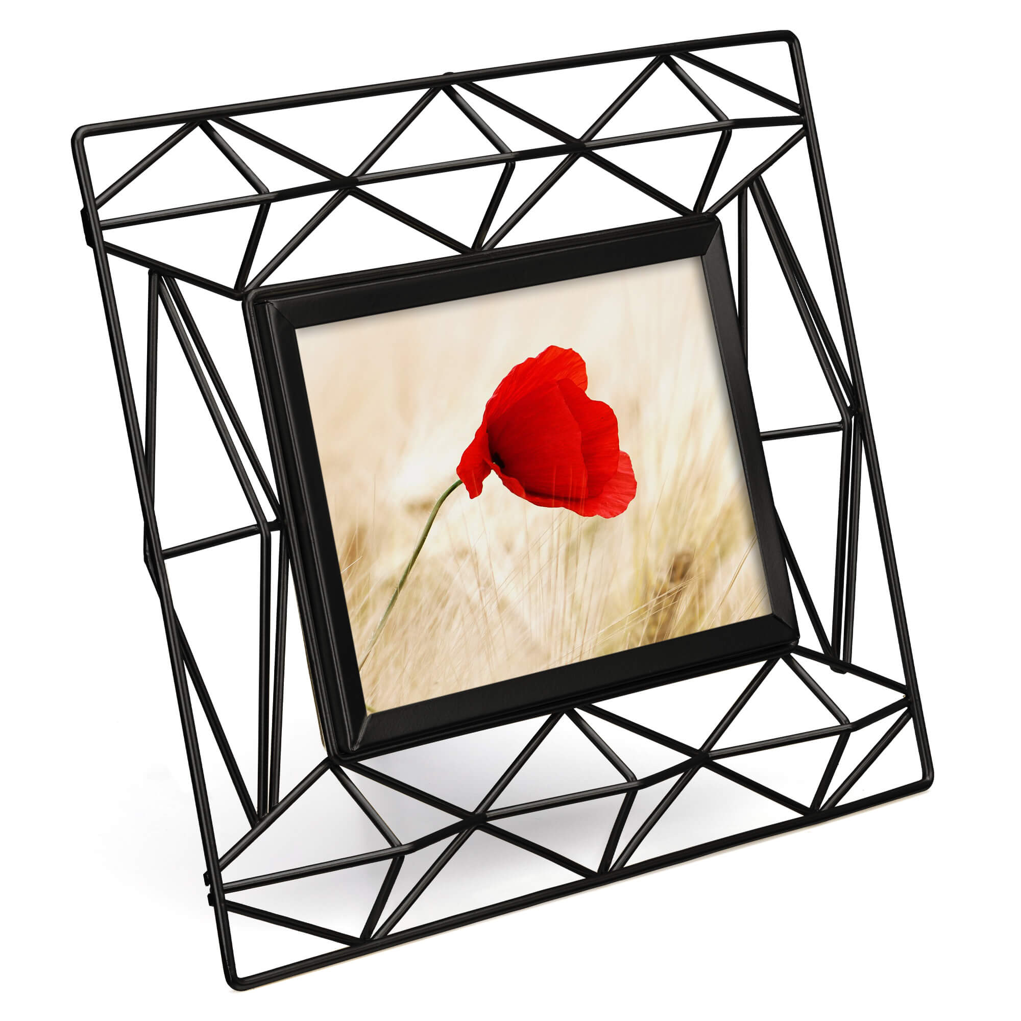 Navaris Μεταλλική Κορνίζα για Φωτογραφίες 10 x 15 cm - Black - 54642.2.01