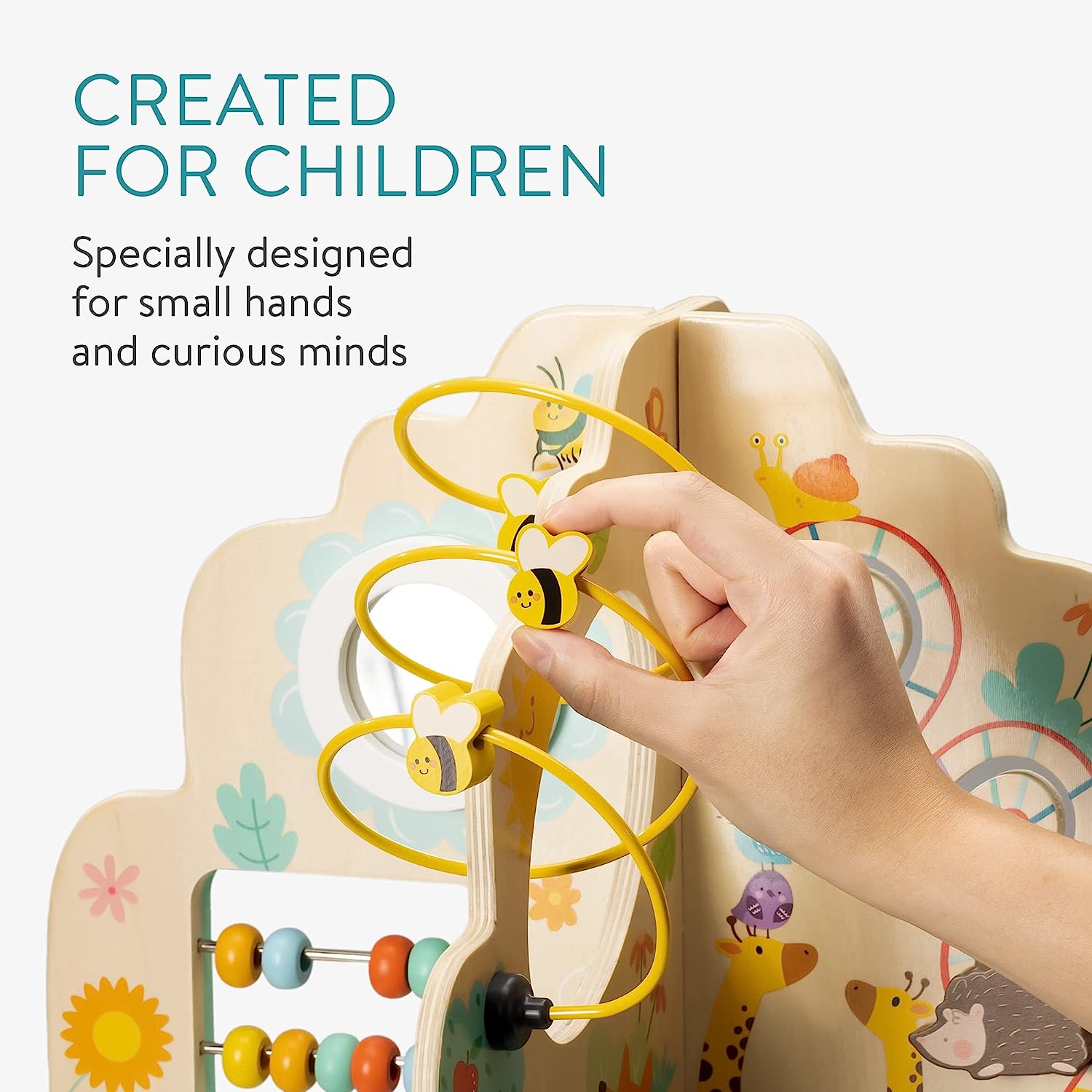 Navaris Ξύλινο Παιχνίδι Δραστηριοτήτων - Green - 59478.01