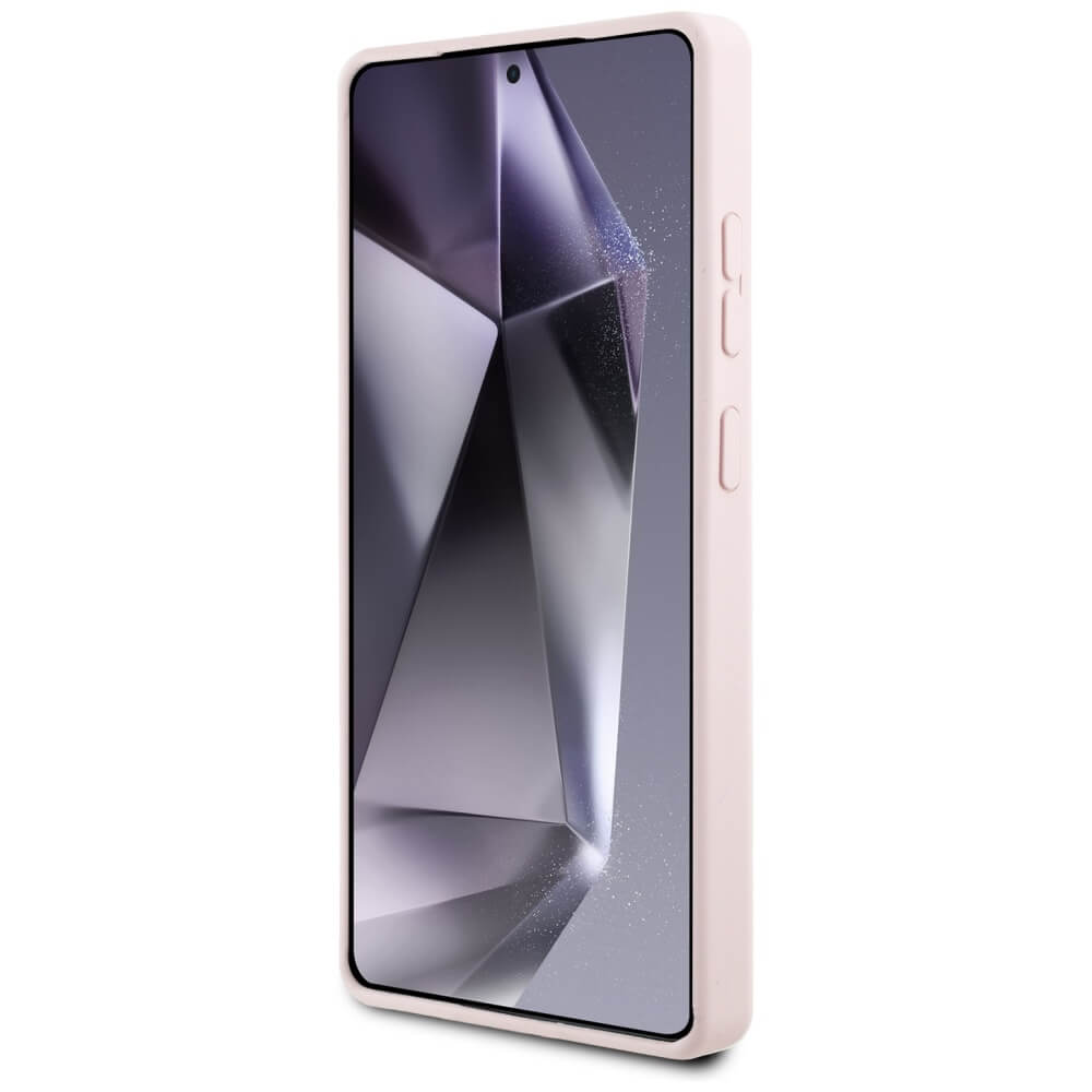 Karl Lagerfeld Samsung Galaxy S25 Ultra - Silicone Graffiti Ikonik Printed Logo - Σκληρή Θήκη Σιλικόνης με MagSafe - Pink - KLHMS25LPNYKGRTP