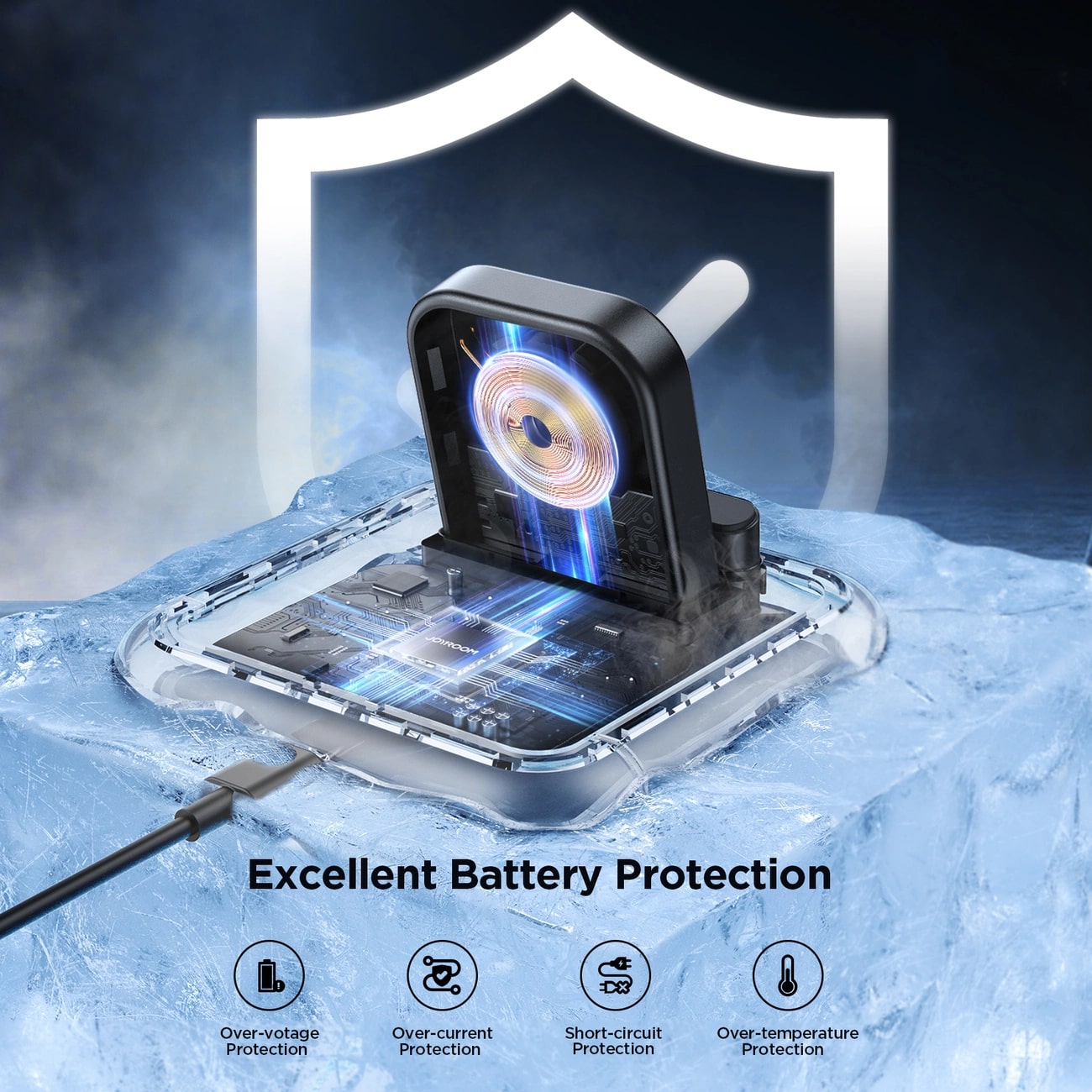 Joyroom JR-WQW03 Ασύρματος Φορτιστής για Apple Watch - Black