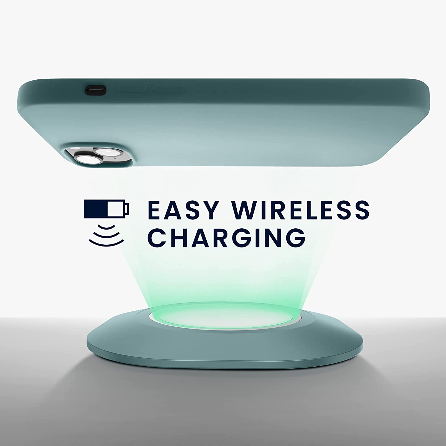 KW iPhone 14 Plus Θήκη Σιλικόνης TPU - Arctic Night - 59072.207