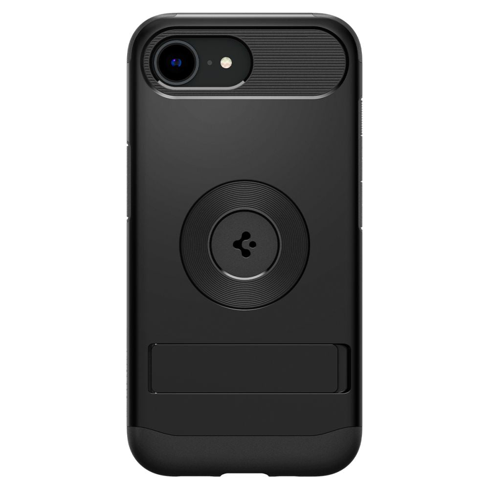 Spigen iPhone 16e Slim Armor Mag Σκληρή Θήκη με Stand και MagSafe - Black