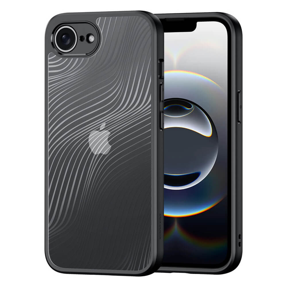 Dux Ducis iPhone 16e Aimo Series Σκληρή Θήκη με Πλαίσιο Σιλικόνης - Black