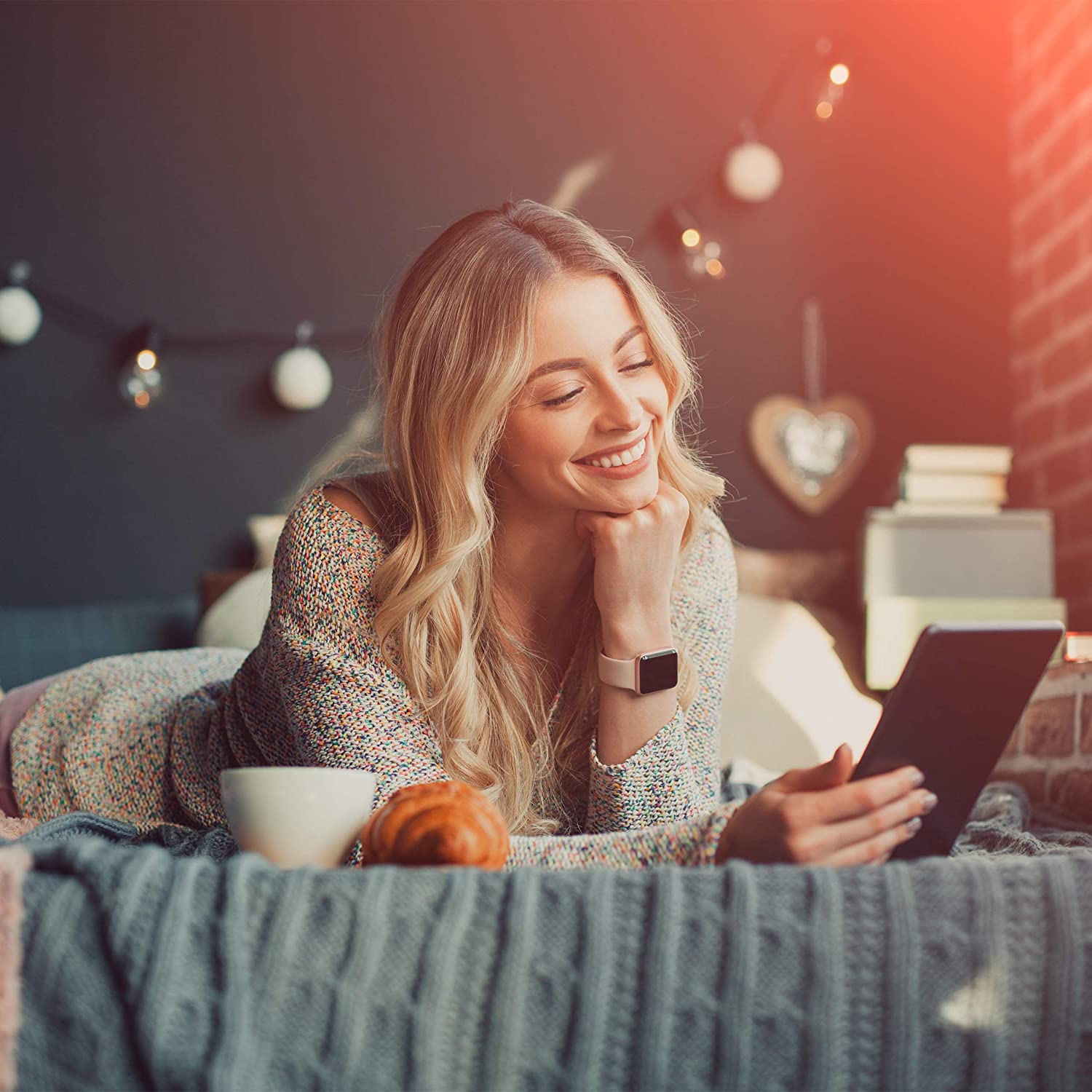 Relaxdays Κρεμαστό Κομοδίνο από Μπαμπού - Natural - 4052025227616