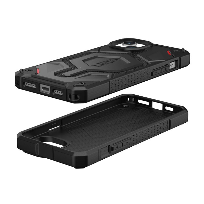 UAG iPhone 15 Plus Monarch Pro Kevlar Series Σκληρή Θήκη με MagSafe - Kevlar Black