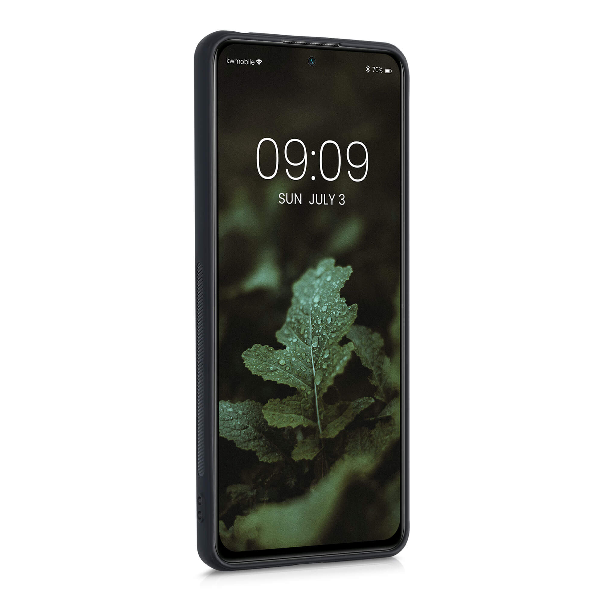 KW Xiaomi Redmi Note 10 Pro Θήκη από Φυσικό Ξύλο - Design Compass Vintage - Dark Brown - 55940.02