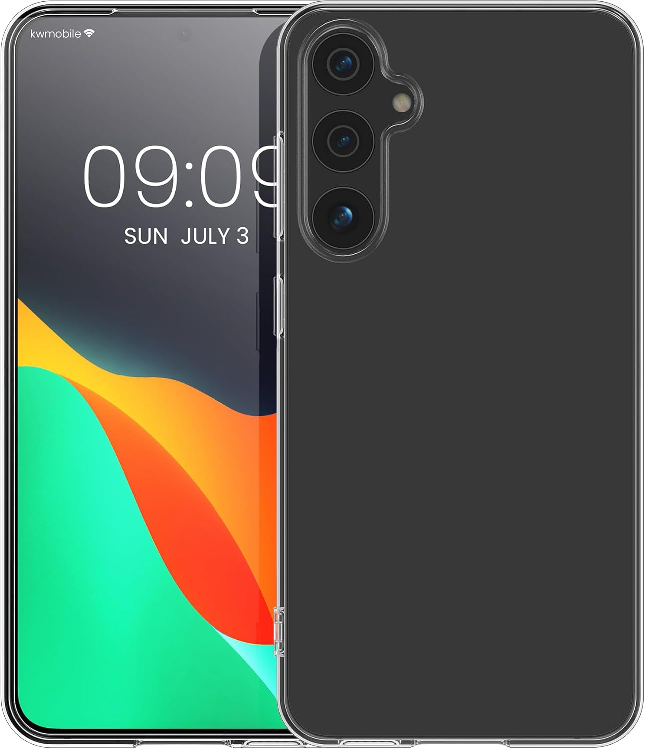 KW Samsung Galaxy A55 5G Θήκη Σιλικόνης Crystal TPU - Διάφανη