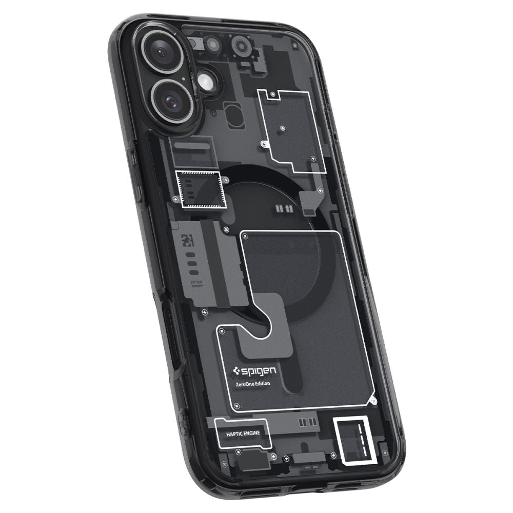 Spigen iPhone 16 Ultra Hybrid Mag Σκληρή Θήκη με Πλαίσιο Σιλικόνης Και MagSafe - Zero One