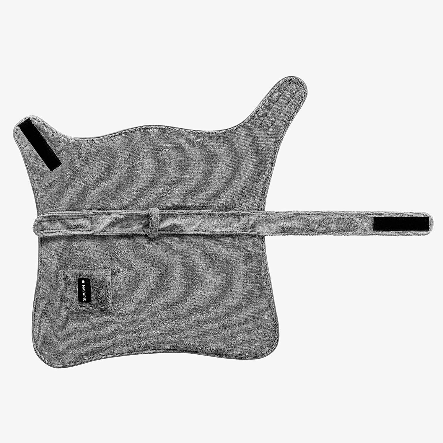 Navaris Μπουρνούζι Σκύλου - S - Grey - 56089.22.1