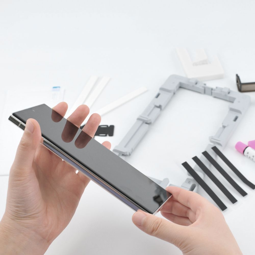 Whitestone Samsung Galaxy S24 Ultra Dome Glass 9H 0.3mm 2.5D Αντιχαρακτικό Γυαλί Οθόνης - 2 Τεμάχια - Διάφανα