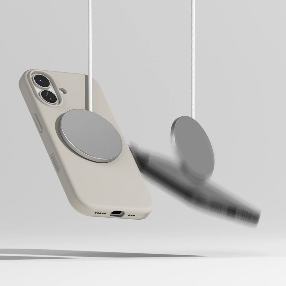 Ringke iPhone 17 - Silicone Magnetic MagSafe - Θήκη Σιλικόνης με MagSafe - Stone