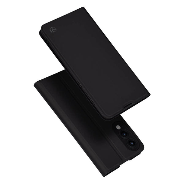 Techsuit Samsung Galaxy S25 Edge - Magskin Book - Θήκη Βιβλίο - Black