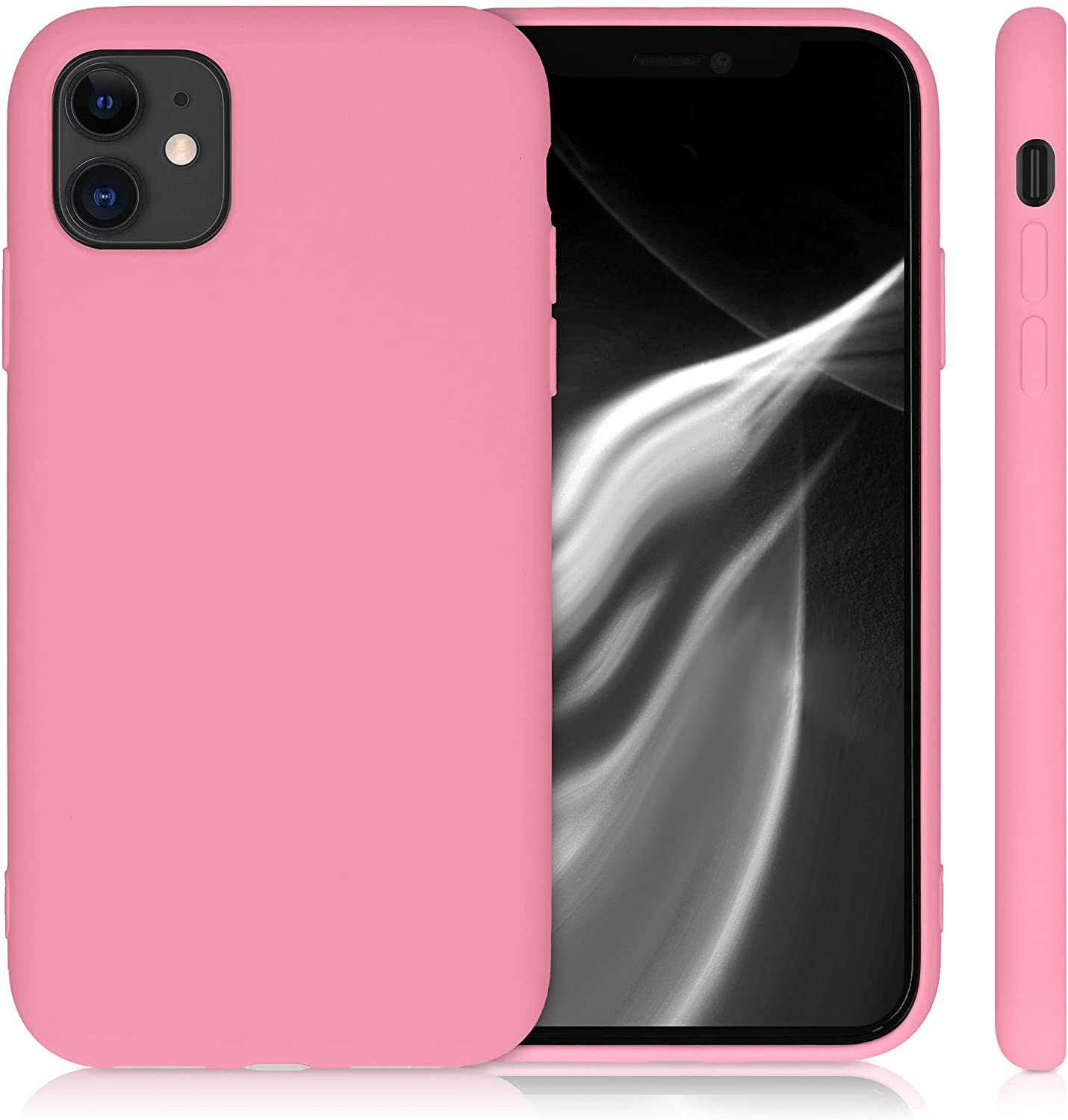 KW iPhone 11 Θήκη Σιλικόνης Rubberized TPU - Bubblegum Pink - 50791.212