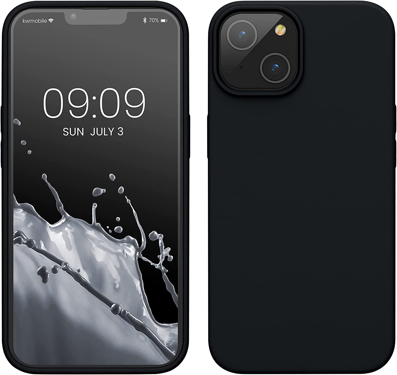KW iPhone 14 Θήκη Σιλικόνης TPU - Blueberry - 59071.186