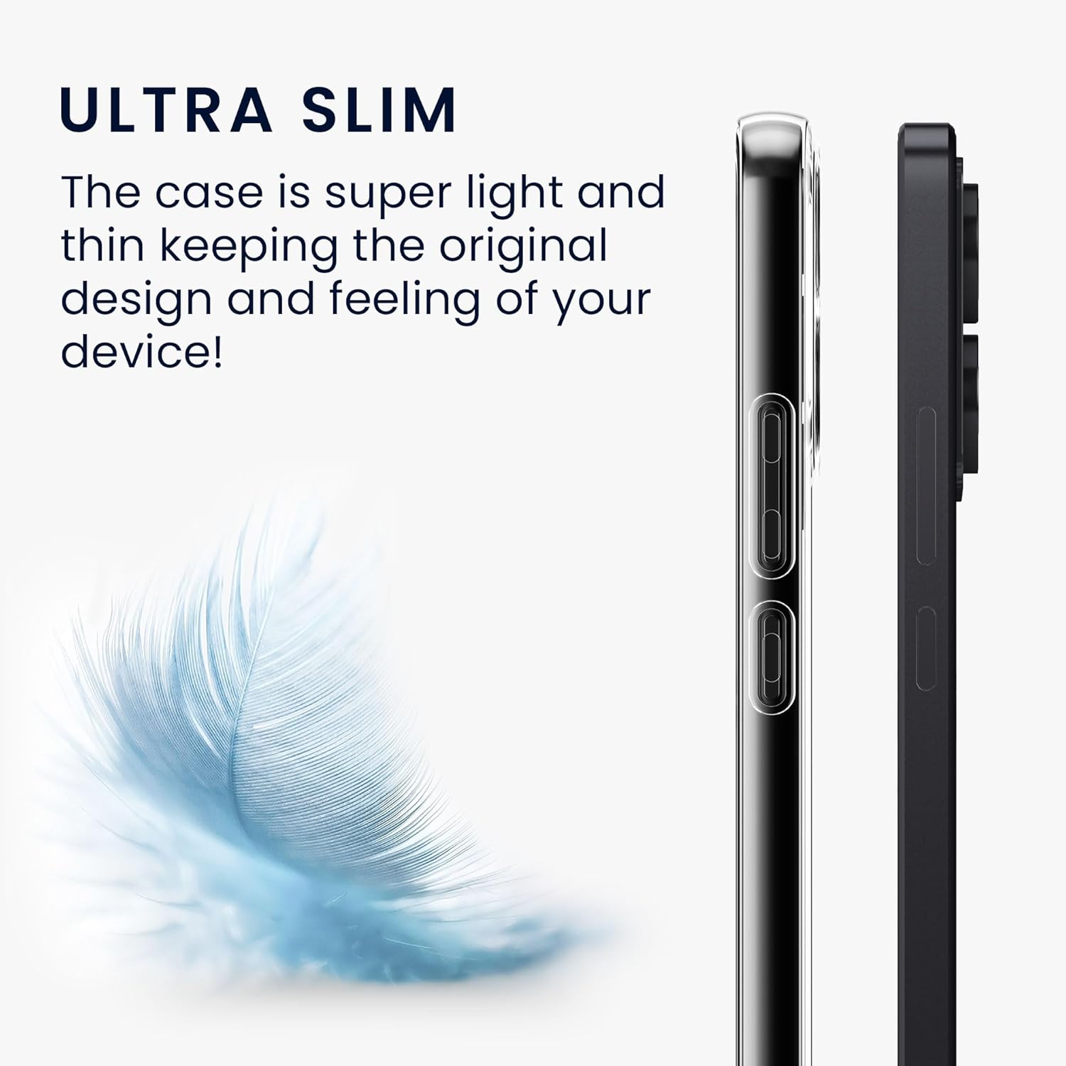 KW Xiaomi Redmi Note 13 Pro 5G / Poco X6 5G Θήκη Σιλικόνης Crystal TPU - Διάφανη