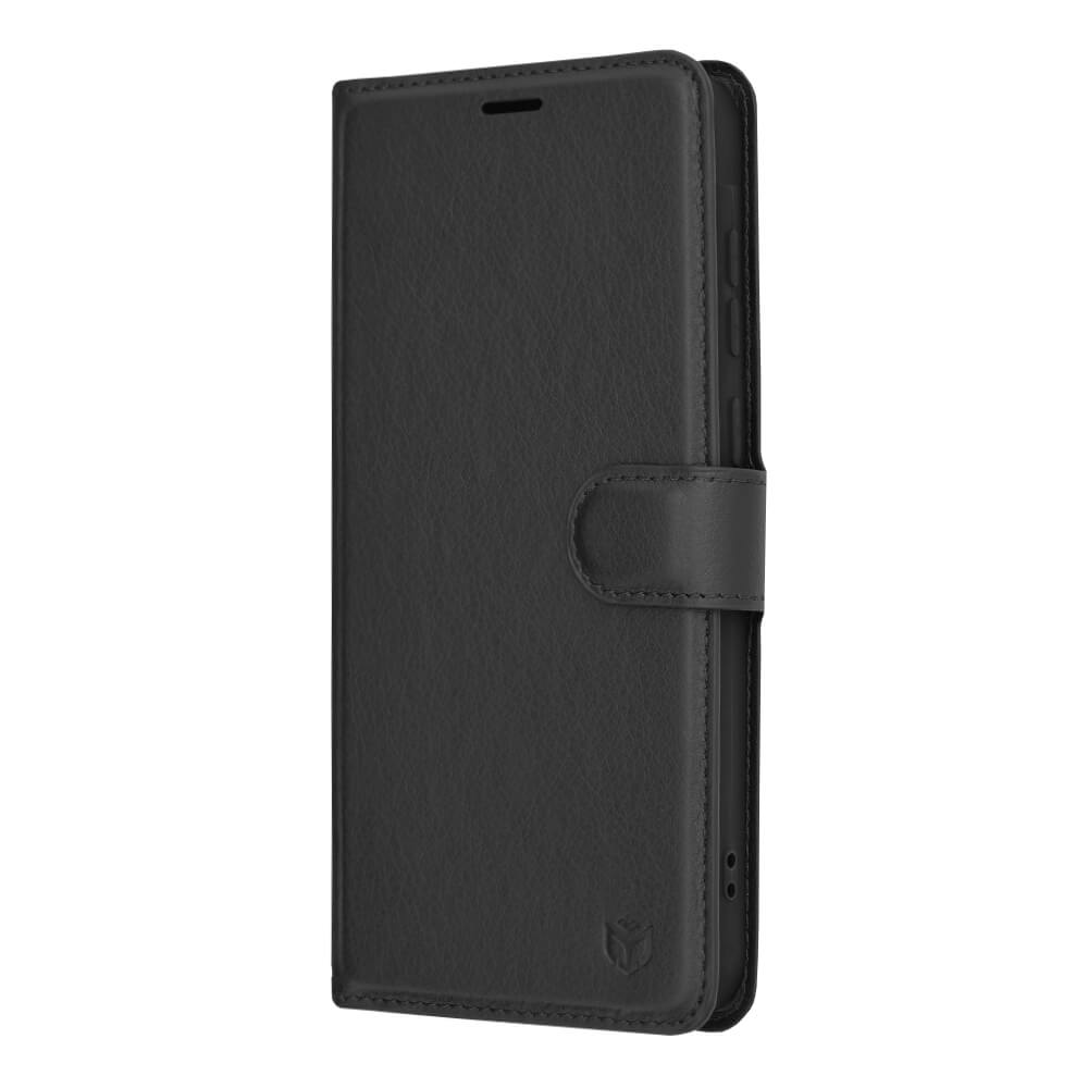Techsuit Samsung Galaxy A35 5G - Leather Folio - Θήκη Πορτοφόλι από Δερματίνη με Stand - Black