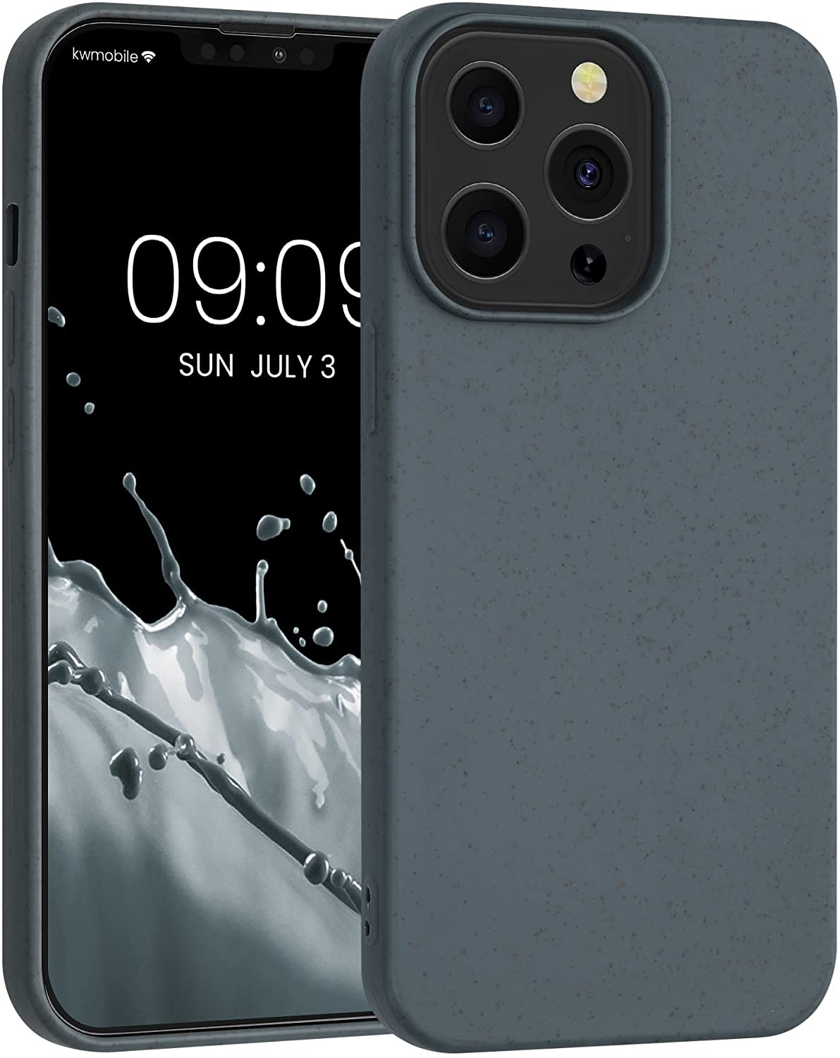 Kalibri iPhone 13 Pro Θήκη Σιλικόνης TPU με Ανακυκλώσιμο και Βιοδιασπώμενο Υλικό - Slate Grey - 56491.202