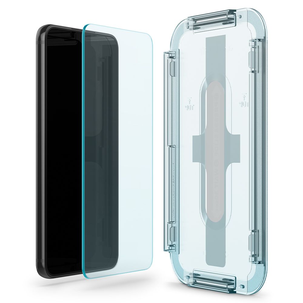 Spigen Samsung Galaxy S22 Glas.TR EZ Fit 0.2mm 2.5D 9H Tempered Glass Αντιχαρακτικό Γυαλί Οθόνης - 2 Τεμάχια - Clear - AGL04151