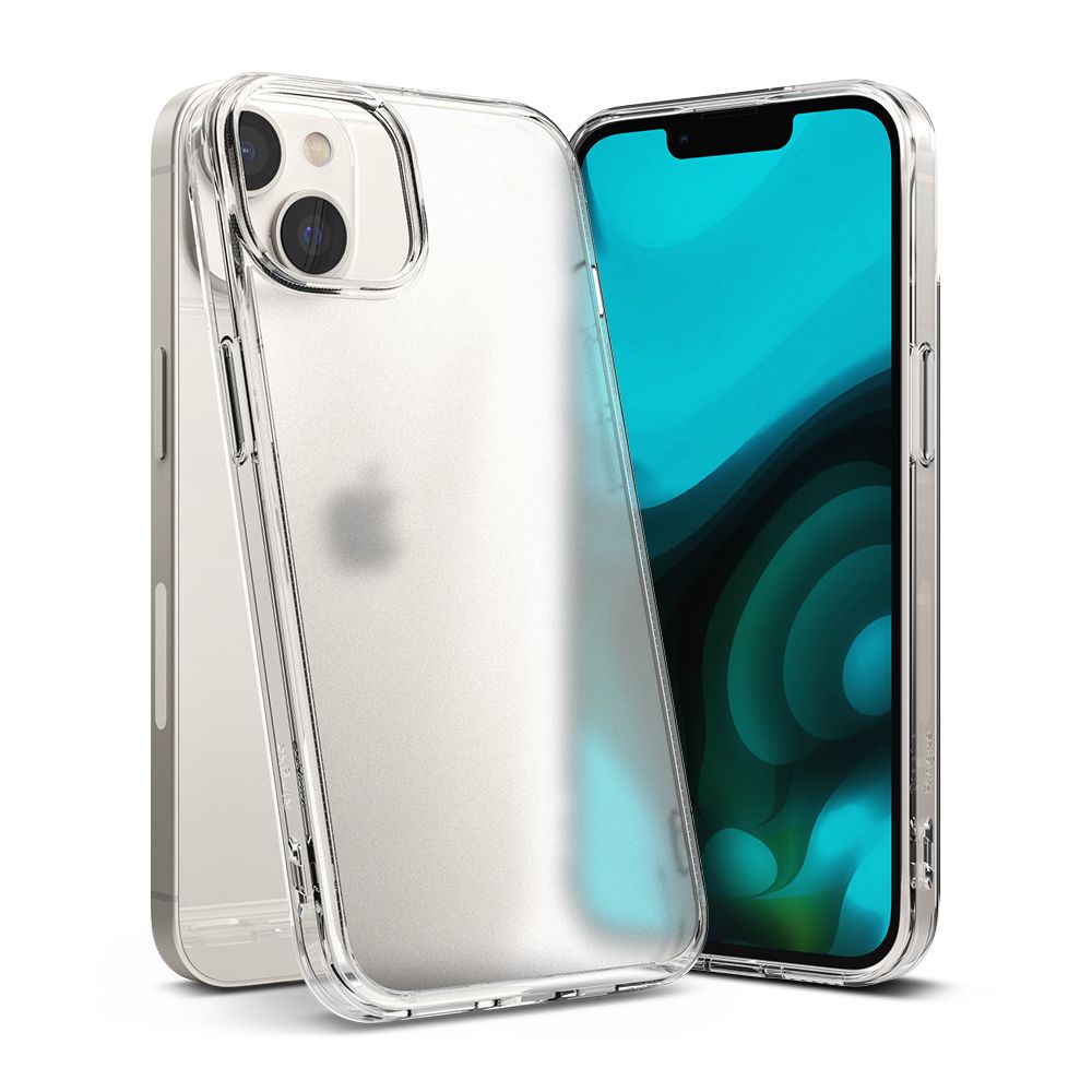 Ringke iPhone 14 Plus / iPhone 15 Plus Fusion Σκληρή Θήκη με Πλαίσιο Σιλικόνης - Ματ Διάφανη