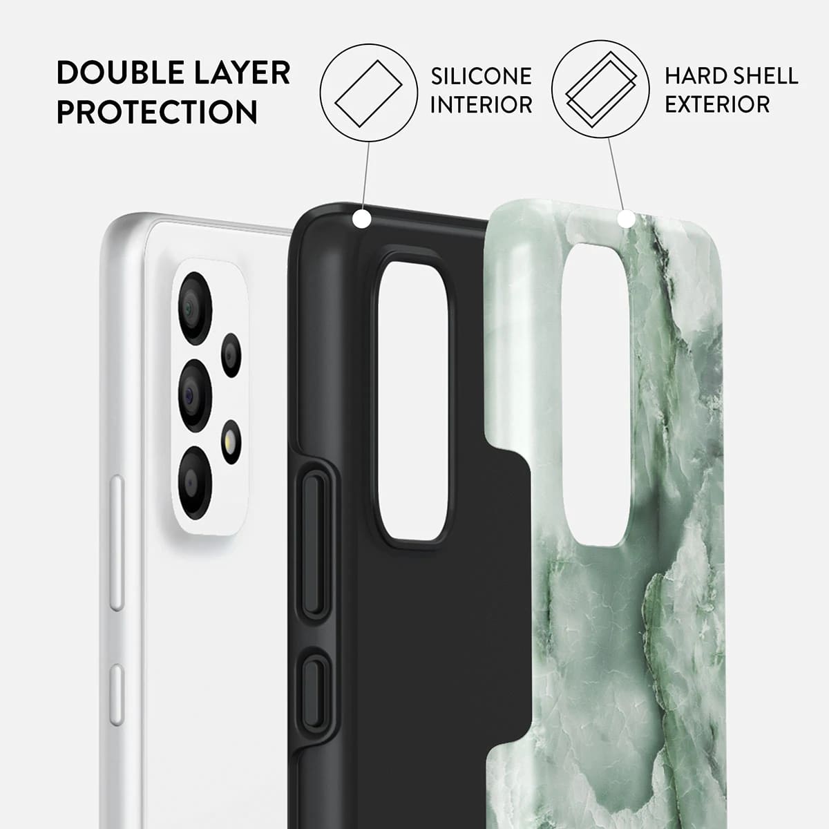 Burga Samsung Galaxy A53 5G Fashion Tough Σκληρή Θήκη - Pistachio Cheesecake