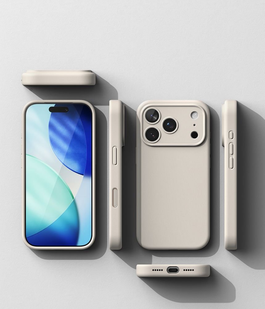 Ringke iPhone 18 Pro - Θήκη Σιλικόνης MagSafe - Silicone Magnetic - Stone