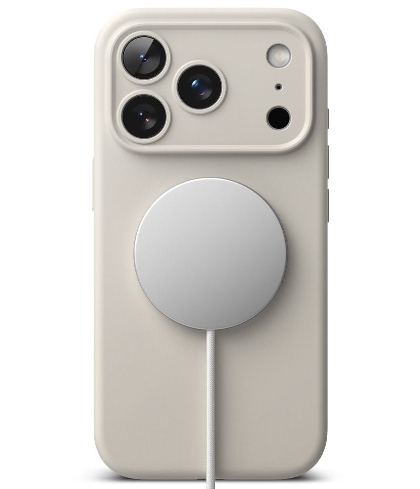 Ringke iPhone 18 Pro - Θήκη Σιλικόνης MagSafe - Silicone Magnetic - Stone