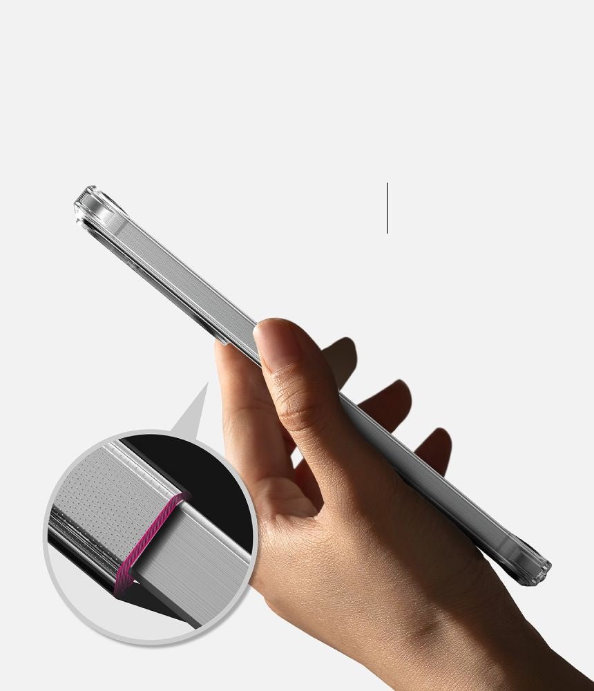 Ringke Samsung Galaxy A57 5G - Σκληρή Θήκη με Πλαίσιο Σιλικόνης - Fusion - Clear