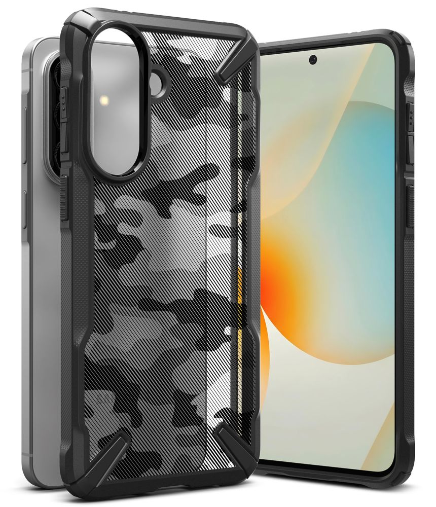 Ringke Samsung Galaxy A57 5G - Σκληρή Θήκη με Πλαίσιο Σιλικόνης - Fusion X - Camo Black
